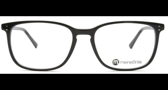 meineBrille 04-12000-02, Schwarz Front - Ansicht 3
