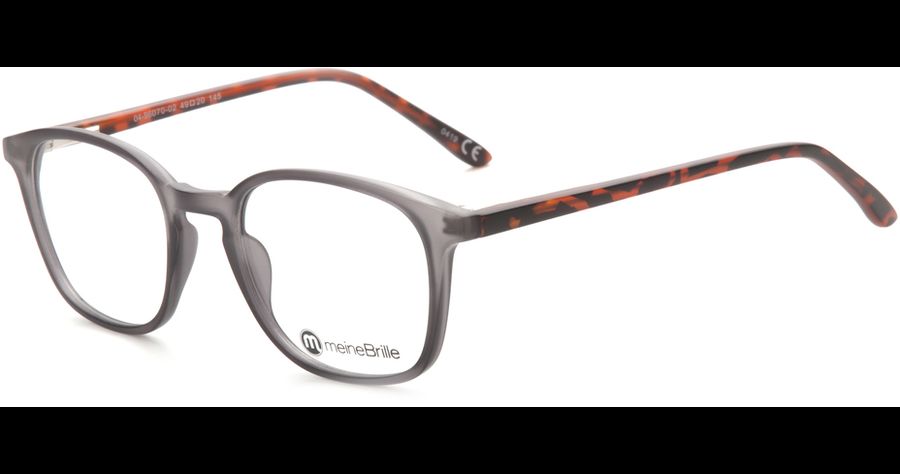 meineBrille 04-96070-02, Grau/Havanna Matt links