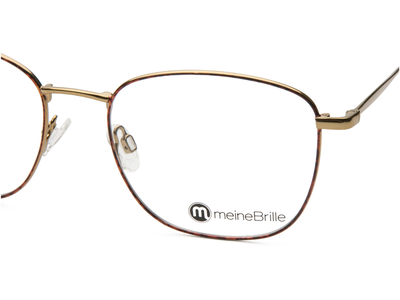 meineBrille 04-12060-02, Gold/ Havanna matt Nah