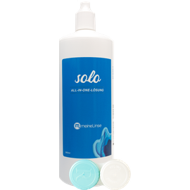 All in One Lösung meineLinse solo All-in-One-Lösung Einzelflasche
