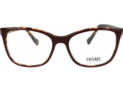 FRAIMS Brille Damen FRAIMS NATURE 03-31100-01 Ivy, Bordeaux / Havanna glänzend Ansicht 2