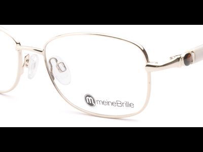 meineBrille 04-69100-02, Gold/Perlmutt nah