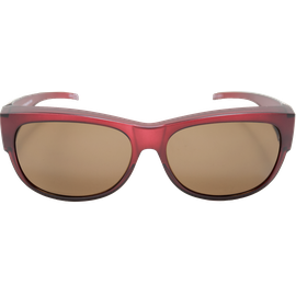 SunRay Sonnenbrille Damen SunRay 06-00320-01 Überbrille, Aubergine matt