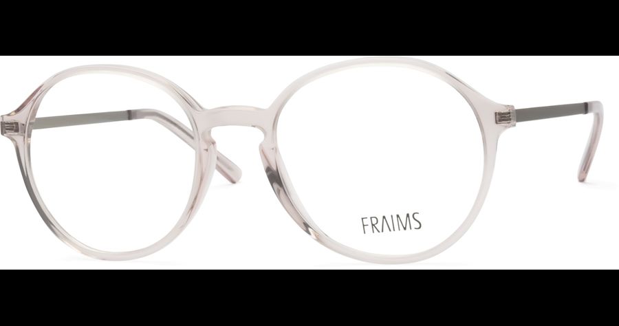FRAIMS Brille Unisex FRAIMS 03-07020-01 Alex, Hell Beige / Gun matt Ansicht 1