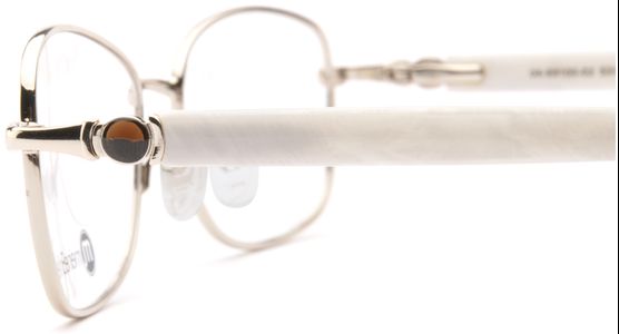 meineBrille 04-69100-02, Gold/Perlmutt detail - Ansicht 7