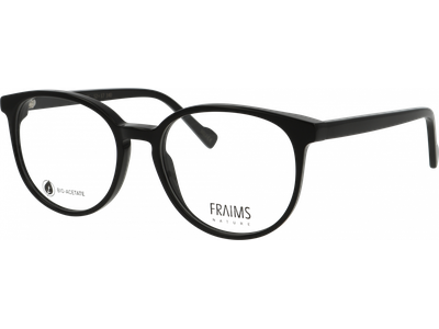 FRAIMS Brille Unisex FRAIMS NATURE 03-31120-01 Erika, schwarz glänzend Ansicht 2