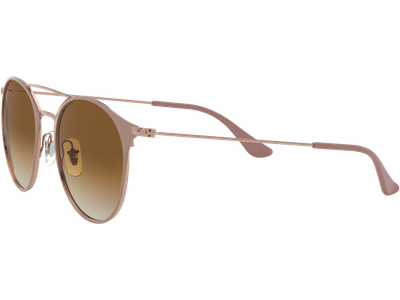 Ray-Ban RB3546 907151 Glänzendes Beige auf Kupfer/Hellbraun - Ansicht 2