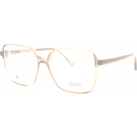 FRAIMS Brille Unisex FRAIMS NATURE 03-23000-01 Rose, Hellbraun transparent glänzend
