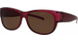 SunRay 06-00320-01 Überbrille, Aubergine matt