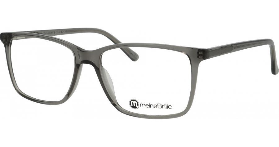  meineBrille 04-12010-04, Grau transparent glänzend Ansicht 1