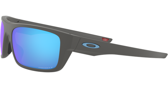 Oakley Drop Point 0OO9367 936706, Grau / Prizm Sapphr Irid Polar - Ansicht 3