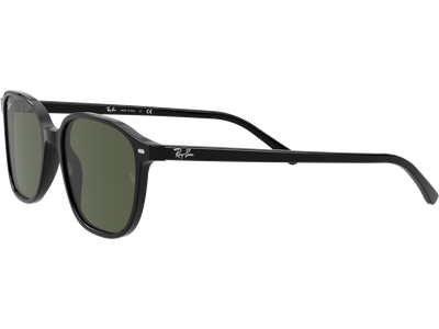 Ray-Ban Leonard RB2193 Glänzend Schwarz / Grün 901/31 53 - Ansicht 2