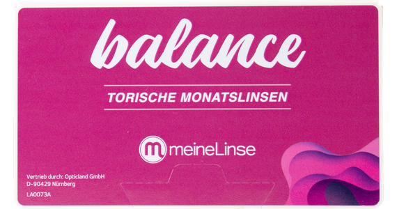  meineLinse balance torische Monatslinsen 6er Ansicht 1