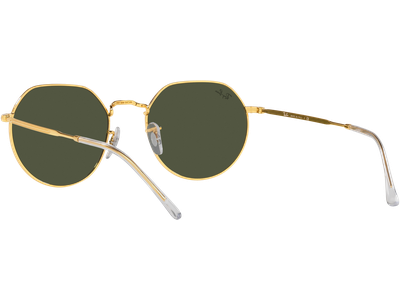 Ray-Ban Sonnenbrille Unisex Ray-Ban RB3565 Jack Glänzend Gold / Grün 919631 53 Ansicht 5