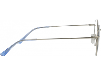 meineBrille Brille Damen meineBrille 04-96090-05, Blau/Silber glänzend Ansicht 3