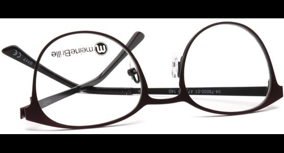 meineBrille 04-79000-01, Rot/Schwarz Matt umgedreht - Ansicht 6