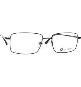 meineBrille 04-12030-02, Schwarz Schräg rechts - Ansicht 5