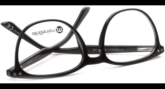 meineBrille 04-96040-01, Schwarz umgedreht - Ansicht 7