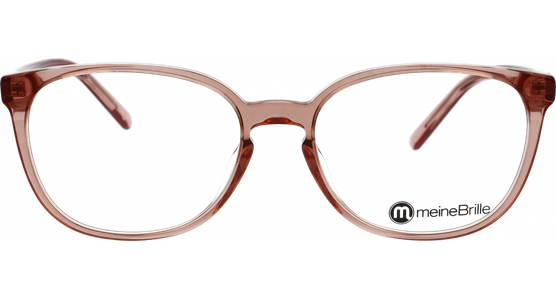 meineBrille 04-20170-02, Puderrosé Front - Ansicht 3