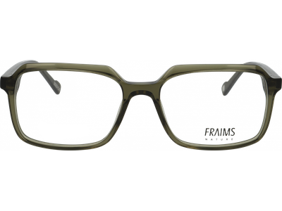 FRAIMS Brille Unisex FRAIMS NATURE 03-31140-02 Ylan, dunkelgrün glänzend Ansicht 2