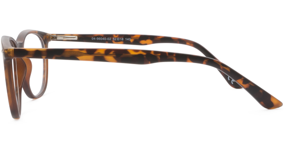 meineBrille 04-96040-02, Dunkel Havanna Matt seite - Ansicht 4