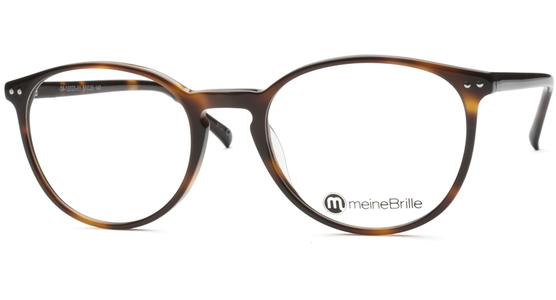 meineBrille 04-12020-01, Havanna Schräg links - Ansicht 2