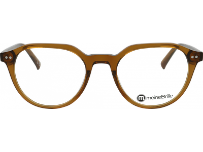 meineBrille Brille Unisex meineBrille 04-30030-02, Braun transparent Ansicht 2