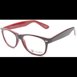 meineBrille 04-69150-02, Schwarz/Rot links