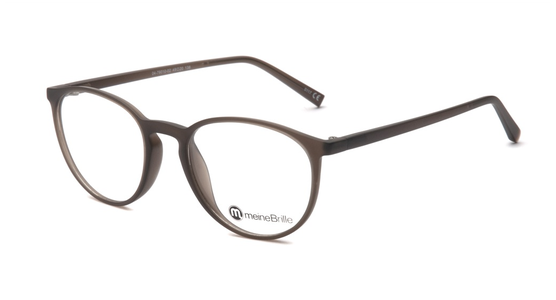 meineBrille 04-79010-02, Erdbraun Matt links - Ansicht 2