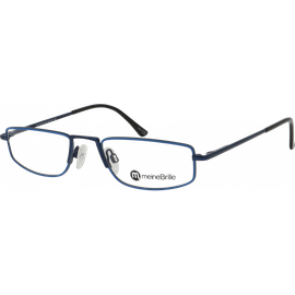 meineBrille 04-20210-02 Dunkelblau Blau Schrägansicht links