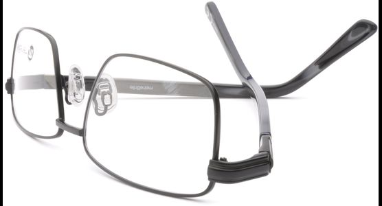 meineBrille 04-69070-01, Schwarz/Dunkel Blau umgedreht - Ansicht 6