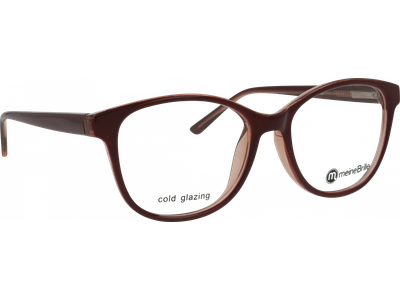 meineBrille Brille Damen meineBrille 04-30090-01, Brombeer/Transparent Ansicht 4