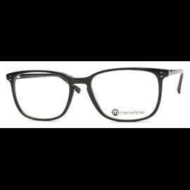 meineBrille 04-12000-02, Schwarz Front