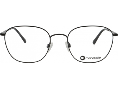 meineBrille 04-20180-01 Schwarz glänzend Front