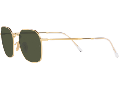 Ray-Ban Sonnenbrille Unisex Ray-Ban Jim RB3694 001/31 Glänzendes Gold/Grün Ansicht 2