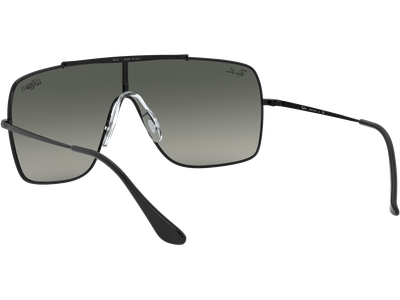 Ray-Ban Sonnenbrille Herren Ray-Ban Wings II RB3697 002/11 Schwarz/Grau Ansicht 5