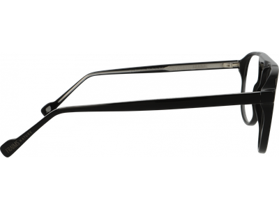 FRAIMS Brille Unisex FRAIMS NATURE 03-41200-01 River, schwarz/schwarz-transparent Ansicht 3