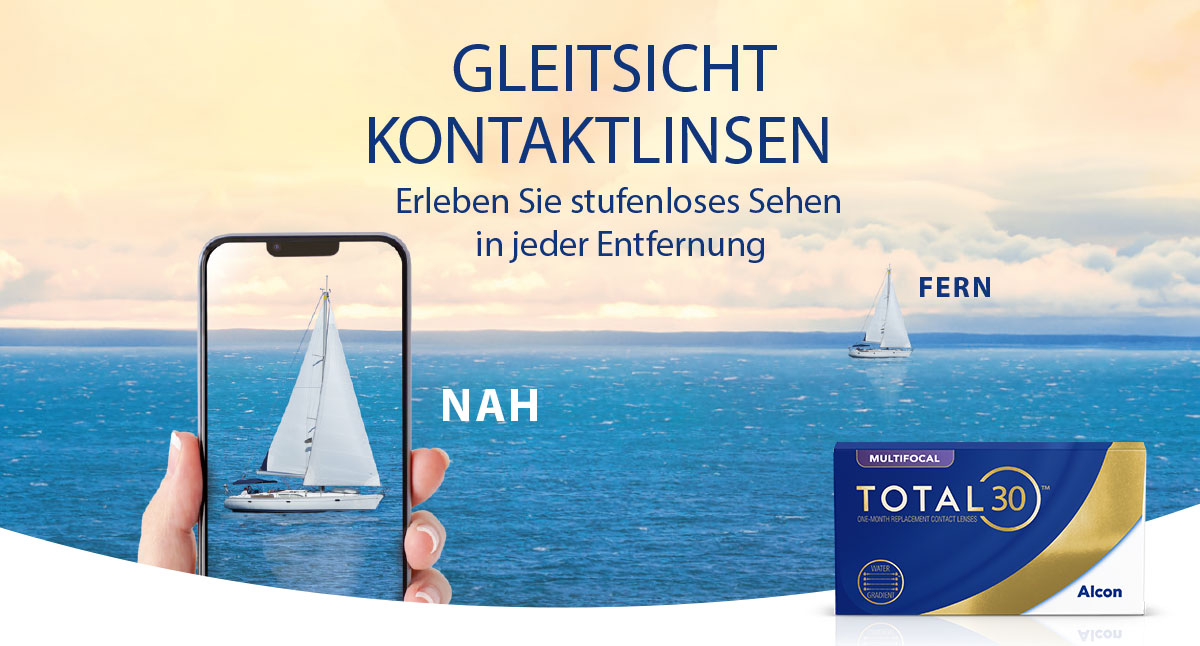 Gleitsichtkontaktlinsen - Erleben Sie stufenloses Sehen in jeder Entfernung