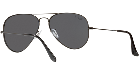 Ray-Ban Aviator Total Black RB3025 002/48 58 - Ansicht 6