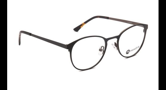 meineBrille 04-79000-02, Schwarz/Nougat Matt rechts - Ansicht 5