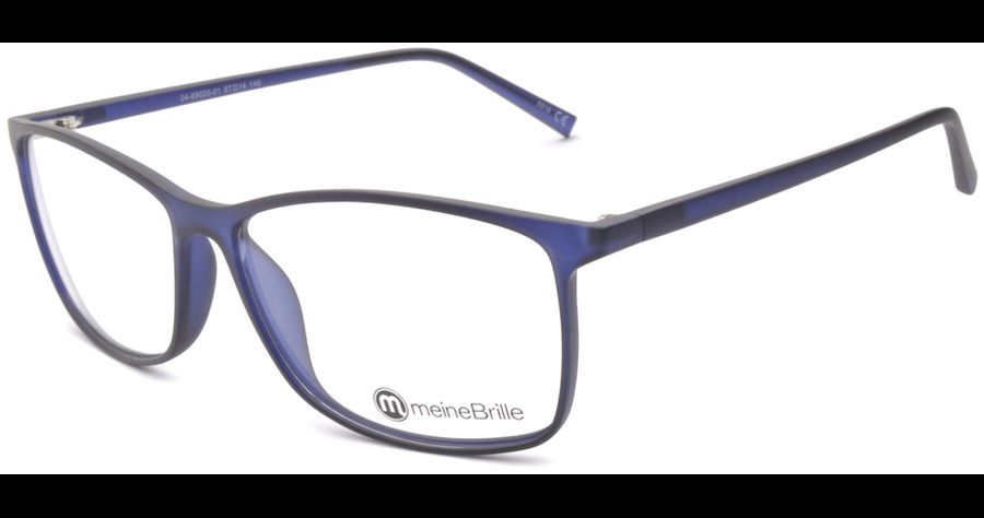 meineBrille 04-69020-01, Blau Matt links