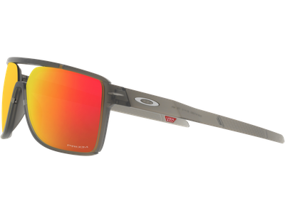 Oakley Sonnenbrille Herren Oakley Castel 0OO9147 914705, Matte Grey Smoke/Prizm Ruby Ansicht 2