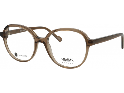 FRAIMS Brille Unisex FRAIMS NATURE 03-31130-02 Willow, hellbraun Transparent Ansicht 2