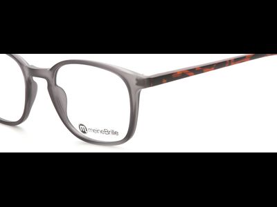 meineBrille 04-96070-02, Grau/Havanna Matt nah