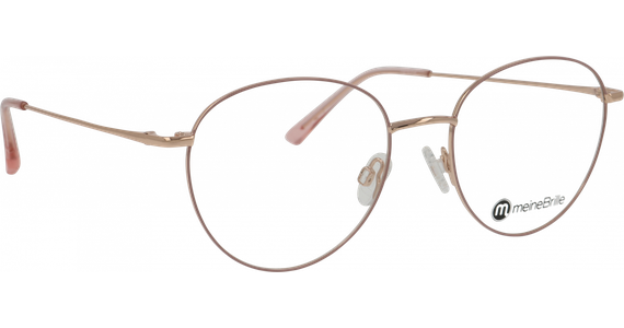 meineBrille 04-96090-03, Puder/Rosegold glänzend - Ansicht 3