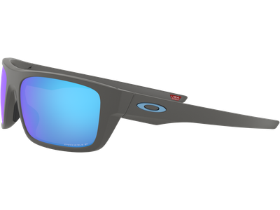 Oakley Sonnenbrille Herren Oakley Drop Point 0OO9367 936706, Grau / Prizm Sapphr Irid Polar Ansicht 2