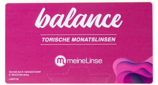 meineLinse balance torische Monatslinsen 3er - Ansicht 2