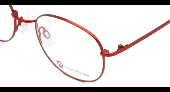 meineBrille 04-79060-02, Rot Matt nah - Ansicht 6