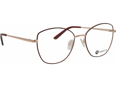 meineBrille Brille Damen meineBrille 04-40110-01, Weinrot/Roségold glänzend Ansicht 2