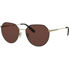 meineBrille Sonnenbrille Unisex meineBrille 14-36000-01 Gold glänzend / Schwarz matt